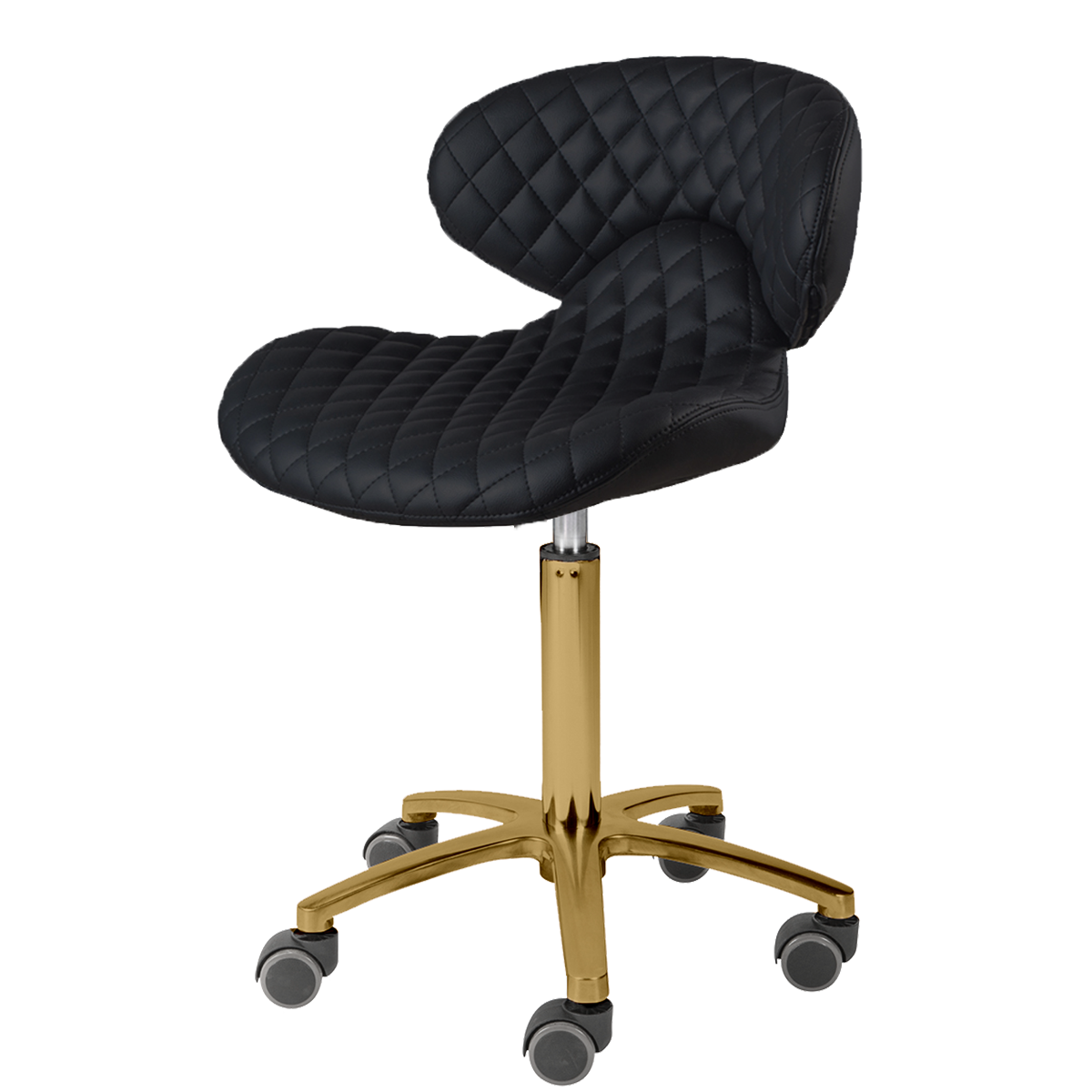 Lexi - Diamond Gold Edition Manicure Stool 1001H