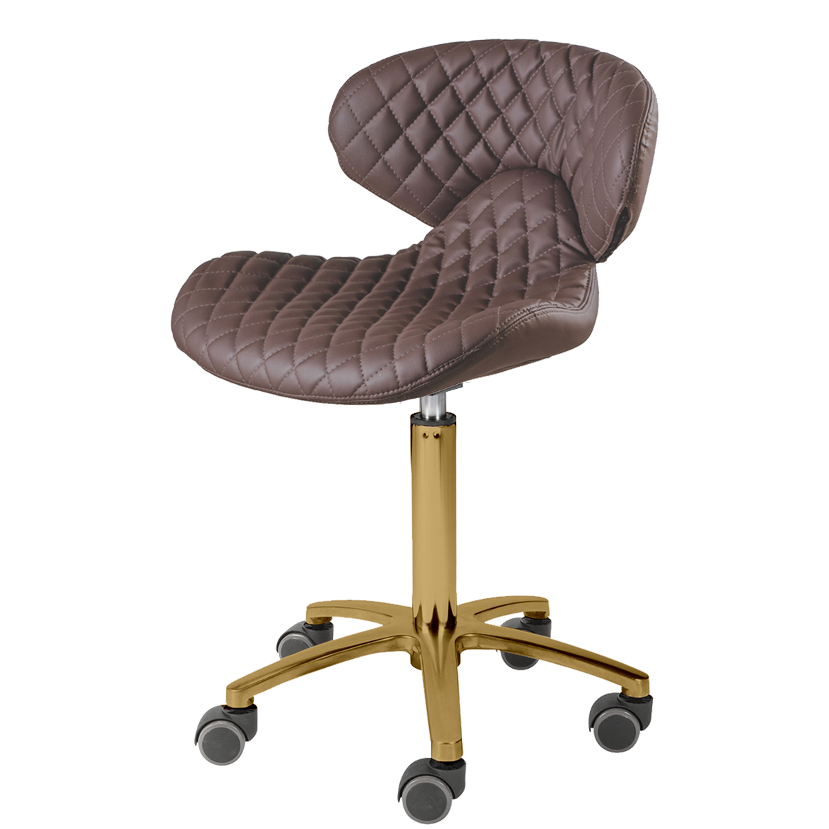 Lexi - Diamond Gold Edition Manicure Stool 1001H