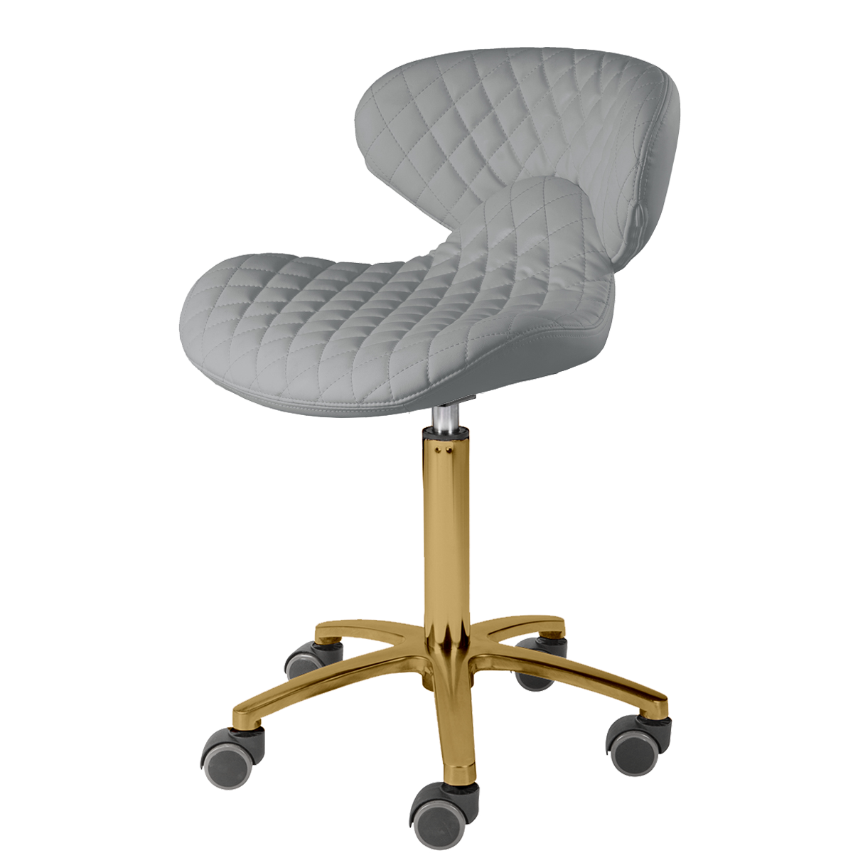 Lexi - Diamond Gold Edition Manicure Stool 1001H