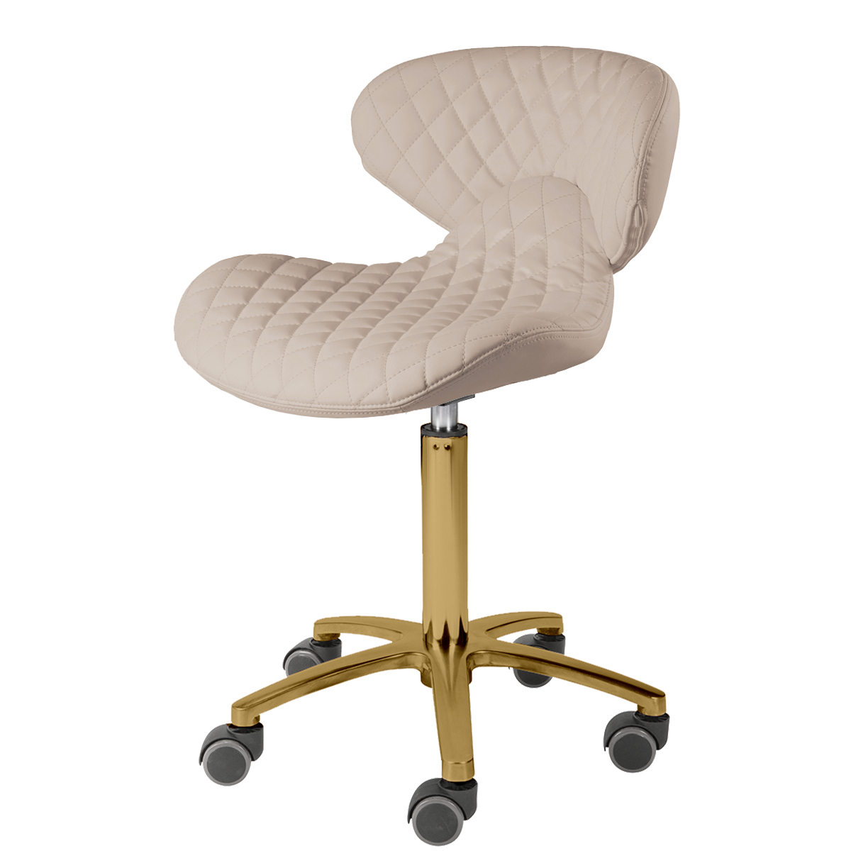 Lexi - Diamond Gold Edition Manicure Stool 1001H