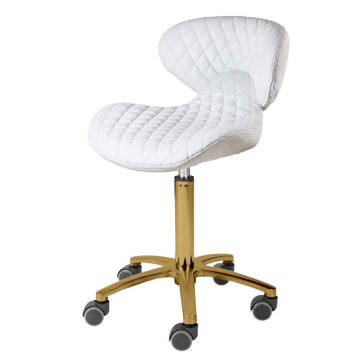 Lexi - Diamond Gold Edition Manicure Stool 1001H