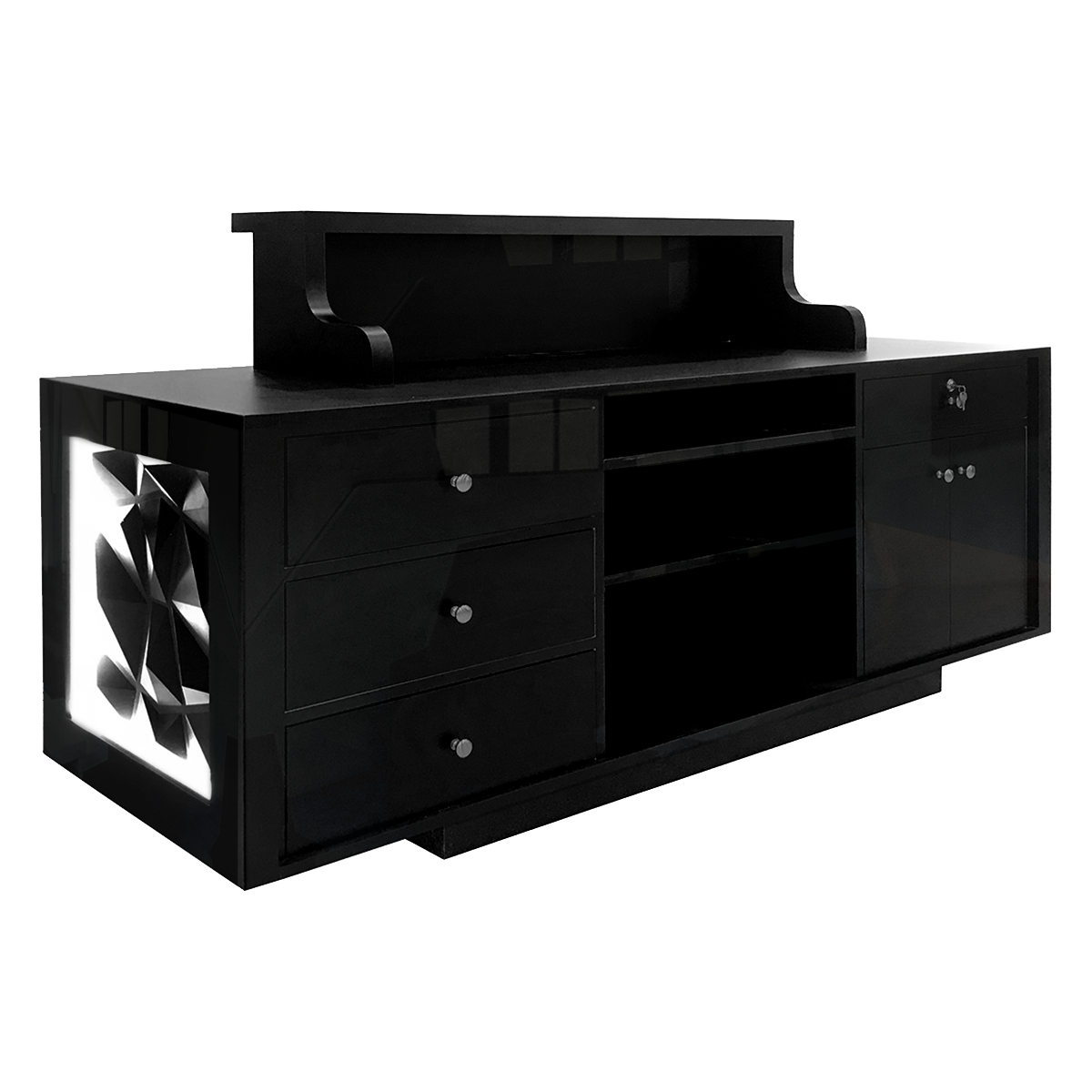 Facet LED Reception Desk