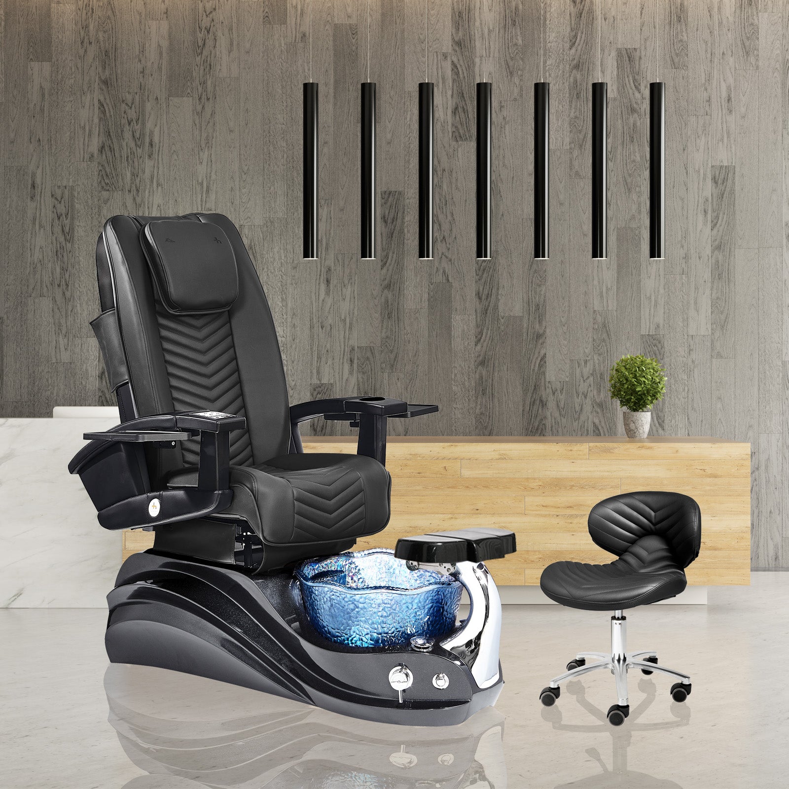 Crane II with Human Touch™ FlexGlide® Pedicure Chair WS800