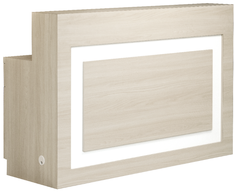 Lume TimberLuxe Reception Desk