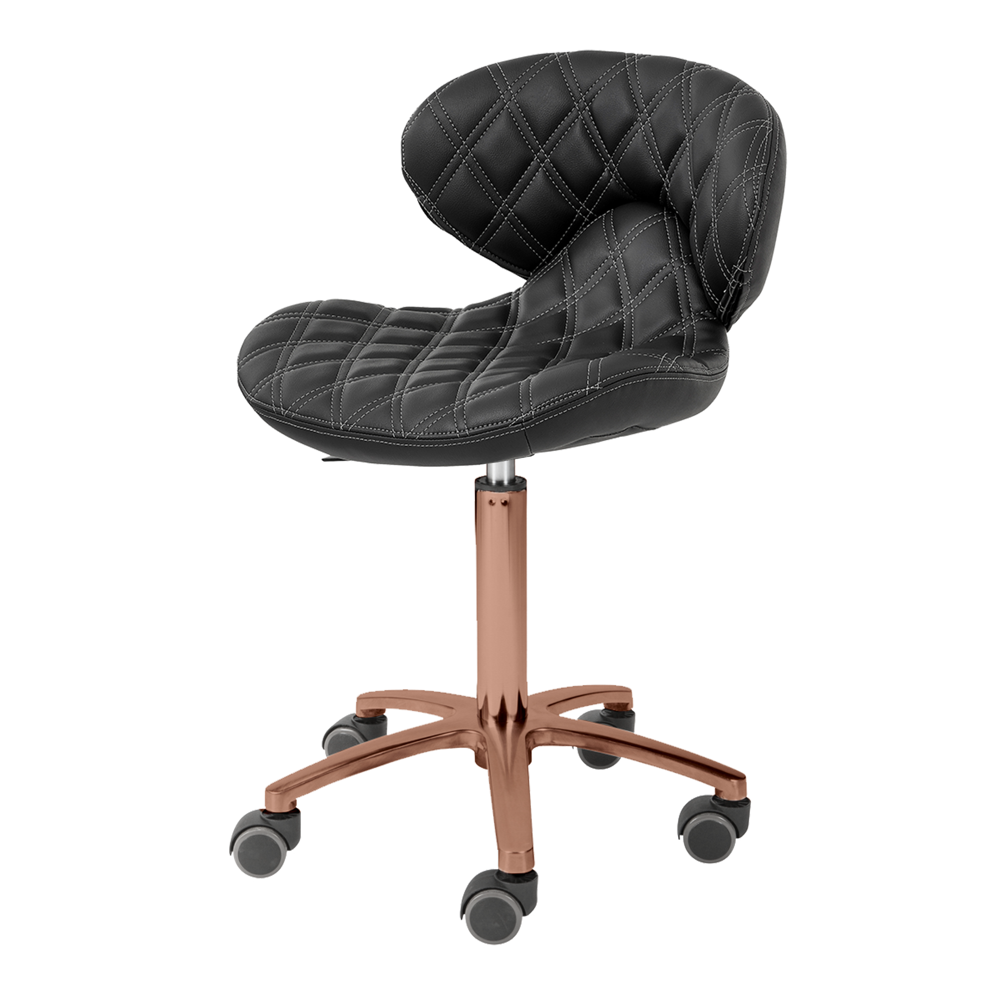 Lexi Pro - Double Diamond Gold Edition Manicure Stool 1009H