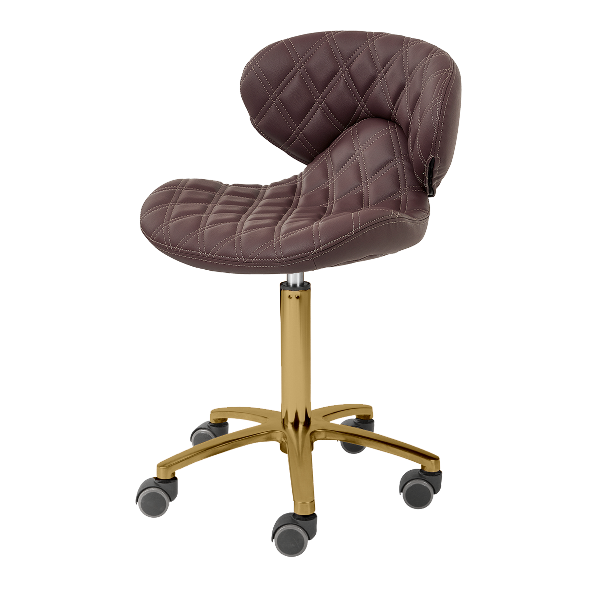 Lexi Pro - Double Diamond Gold Edition Manicure Stool 1009H