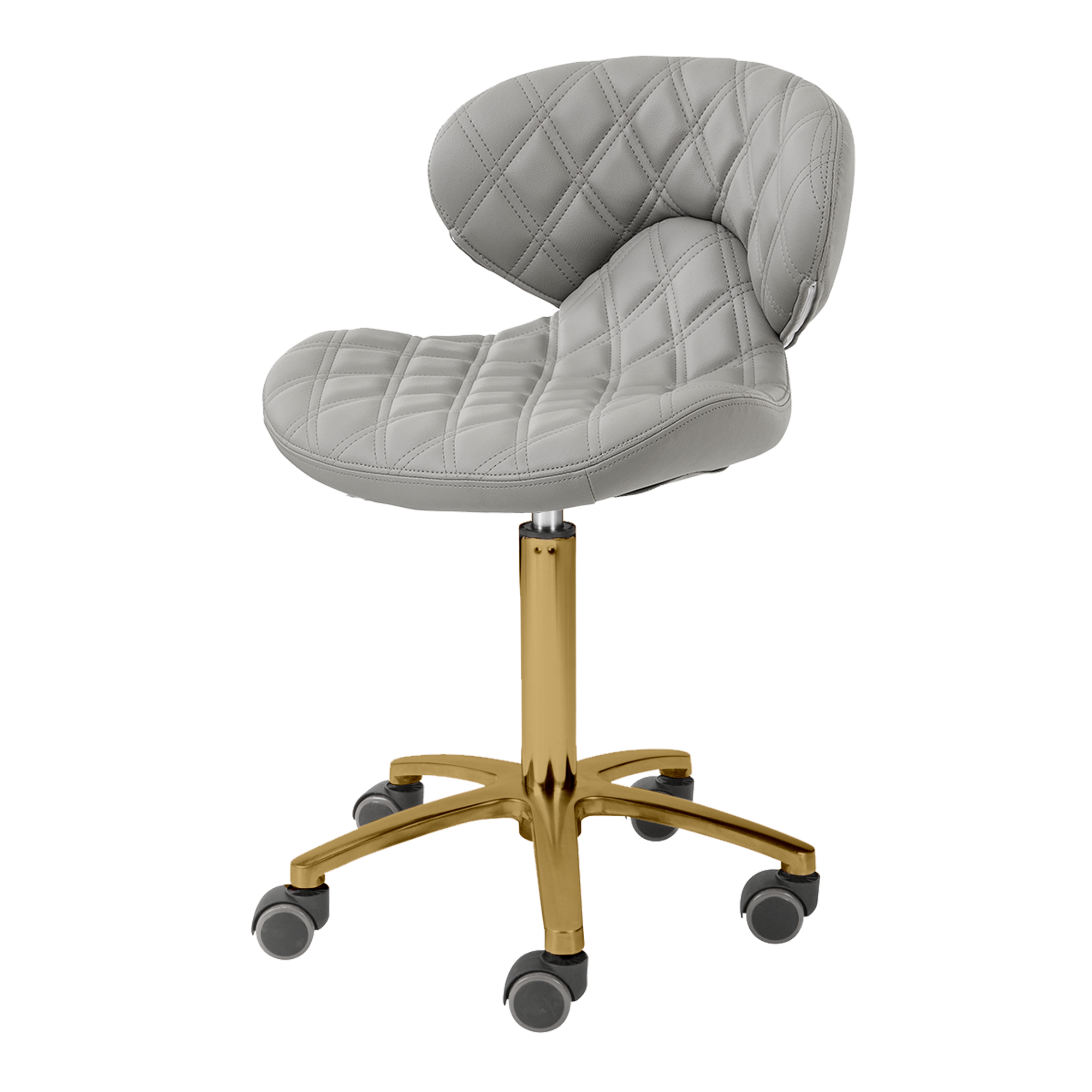 Lexi Pro - Double Diamond Gold Edition Manicure Stool 1009H