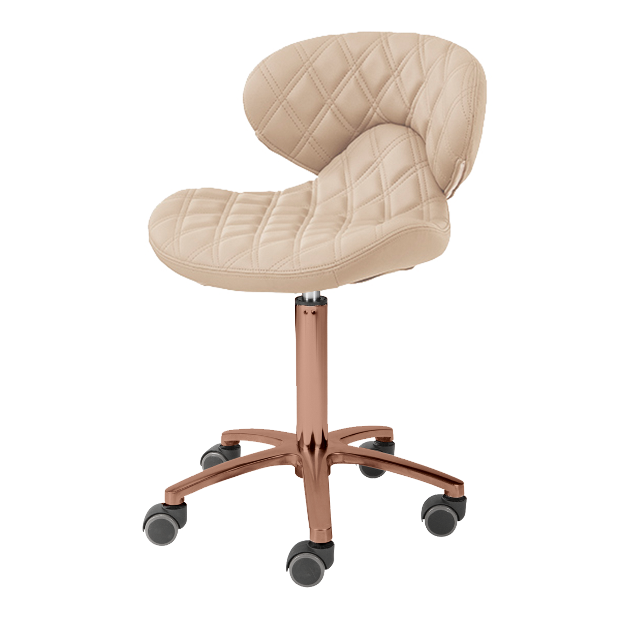 Lexi Pro - Double Diamond Gold Edition Manicure Stool 1009H