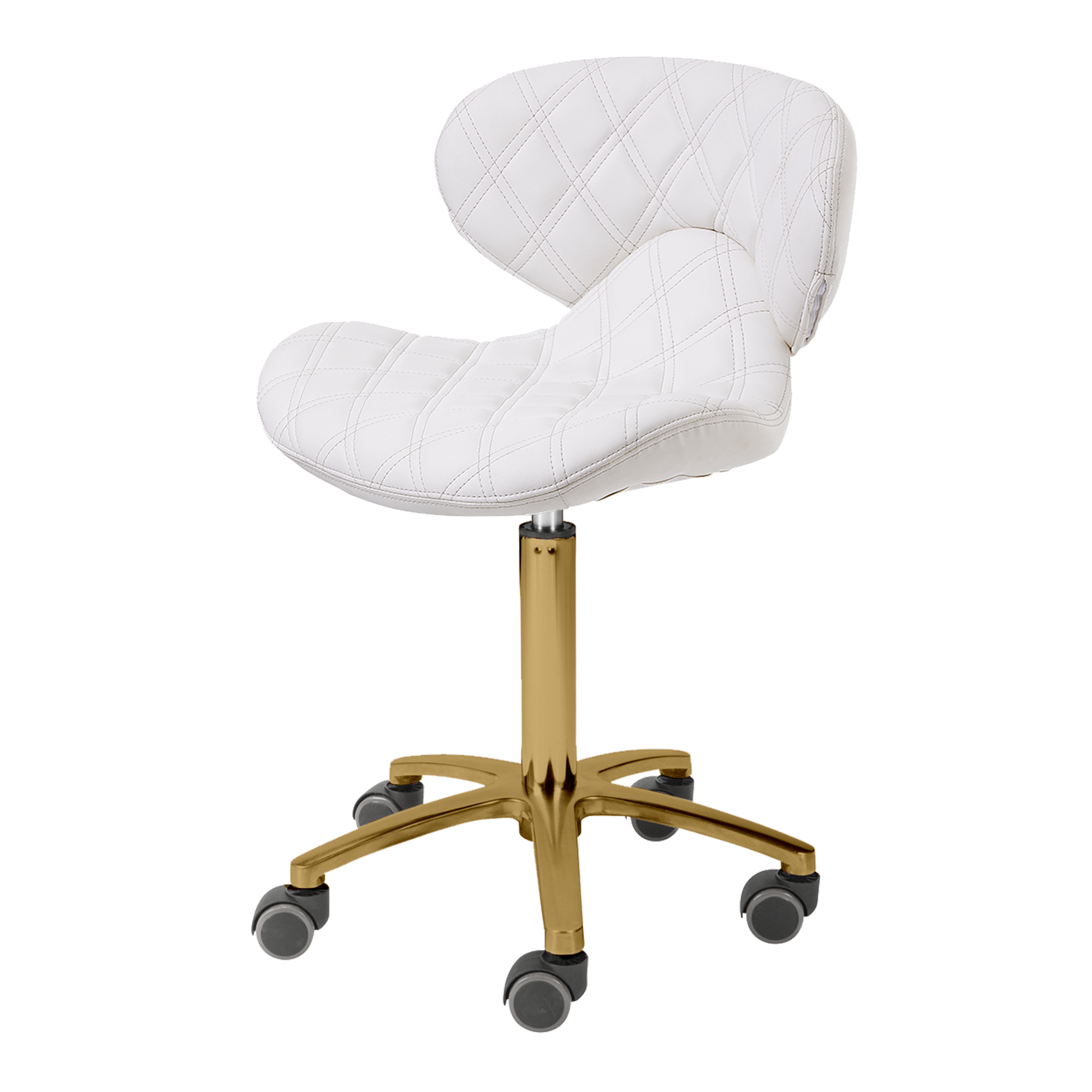 Lexi Pro - Double Diamond Gold Edition Manicure Stool 1009H