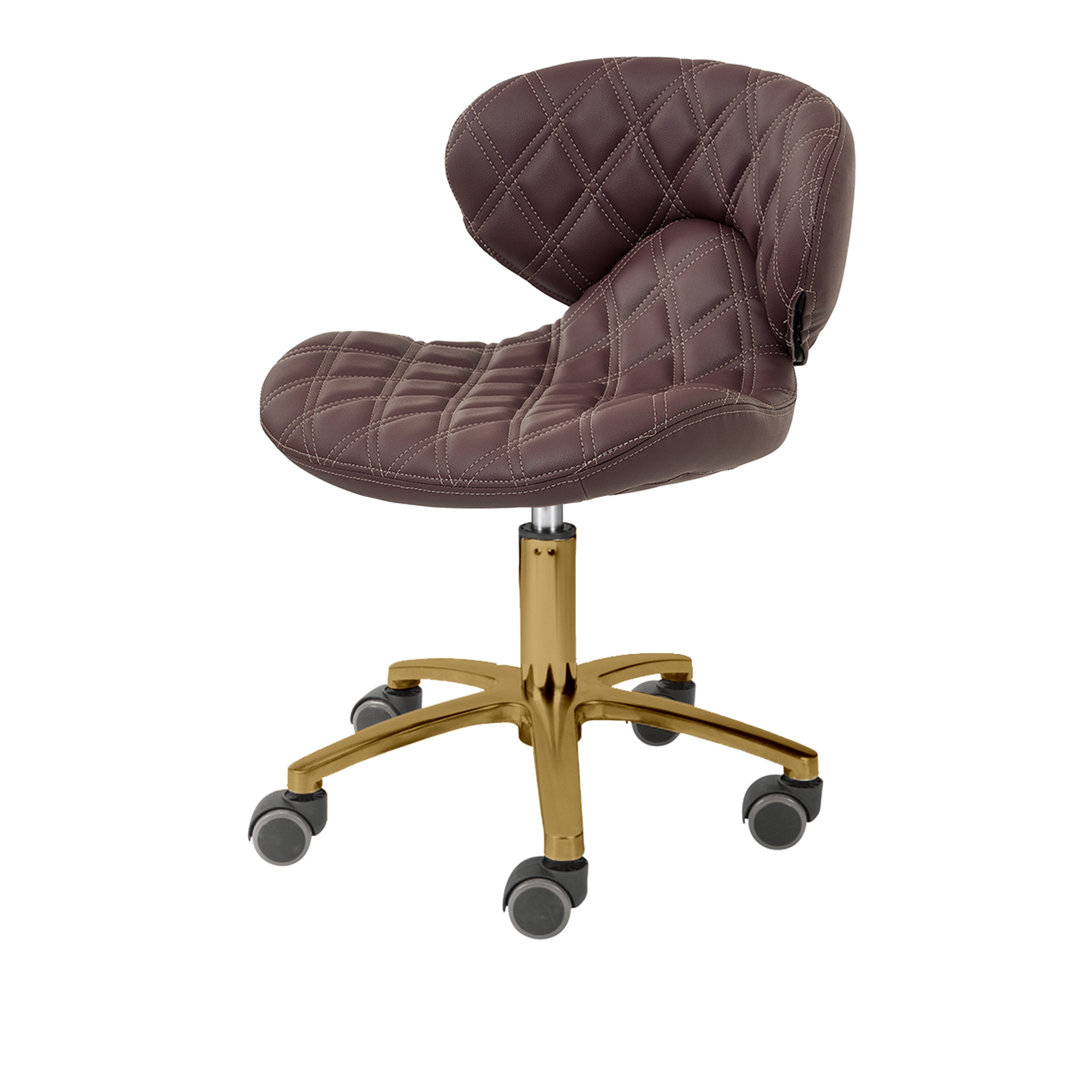 Lexi Pro - Double Diamond Gold Edition Pedicure Stool 1009L
