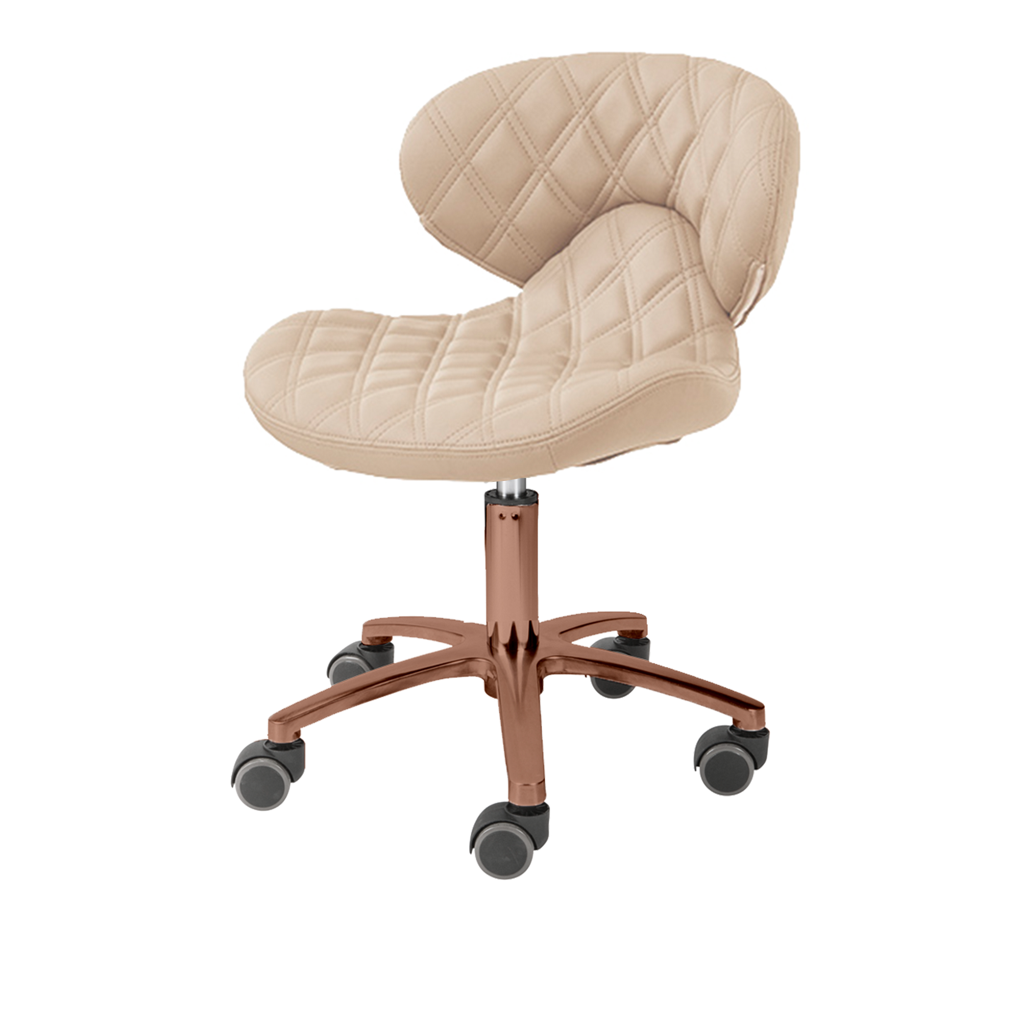 Lexi Pro - Double Diamond Gold Edition Pedicure Stool 1009L