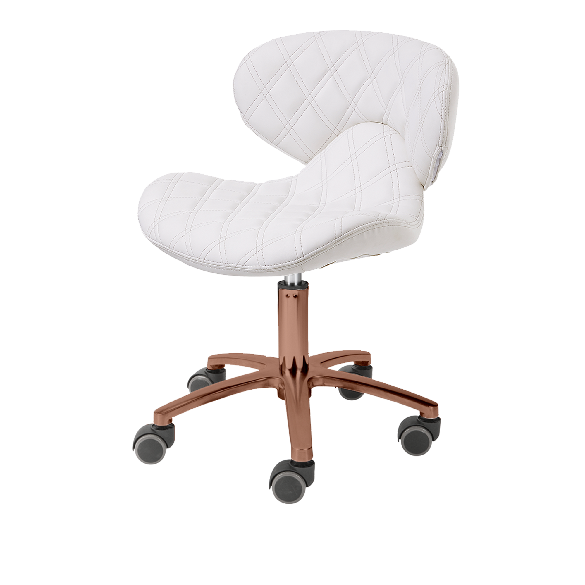Lexi Pro - Double Diamond Gold Edition Pedicure Stool 1009L