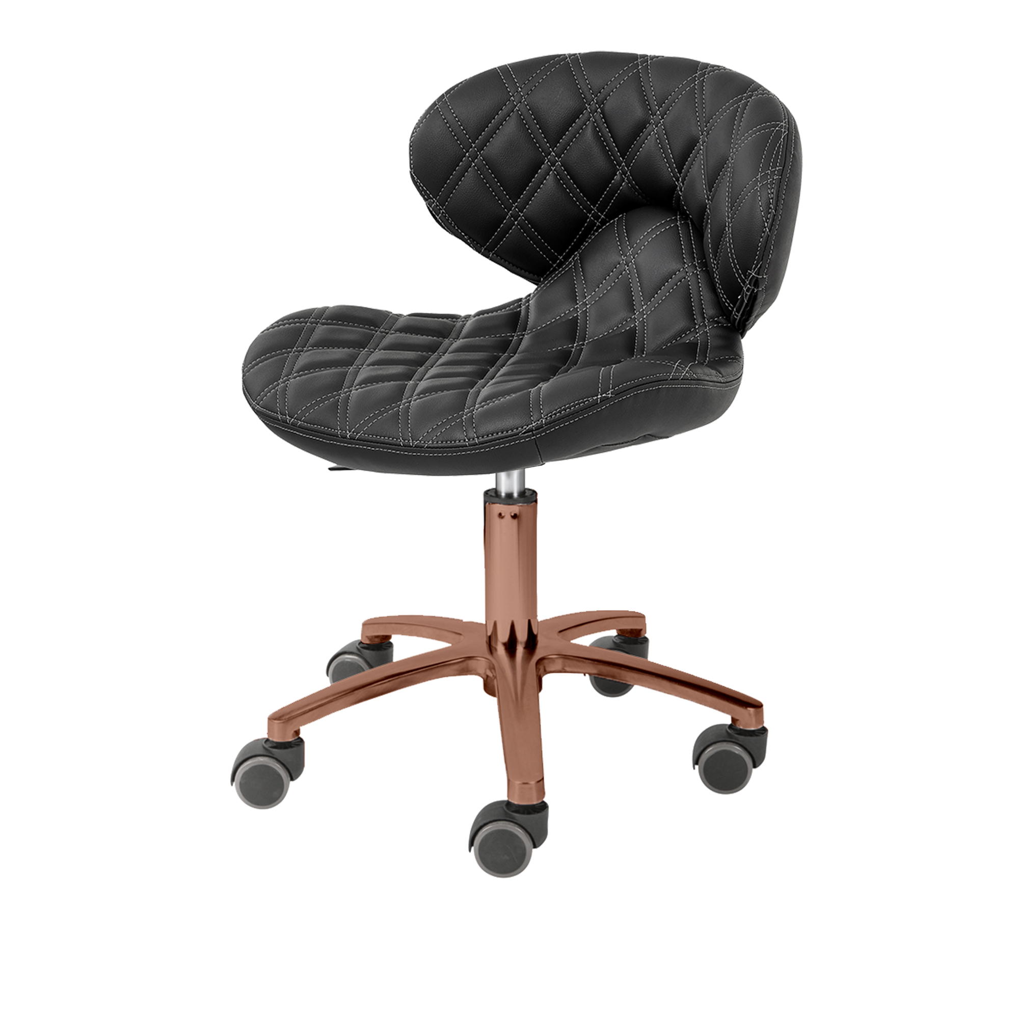 Lexi Pro - Double Diamond Gold Edition Pedicure Stool 1009L