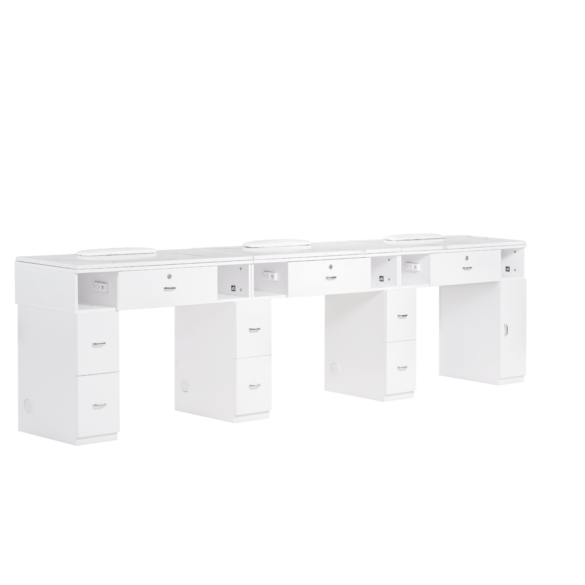 Mira Triple Manicure Table