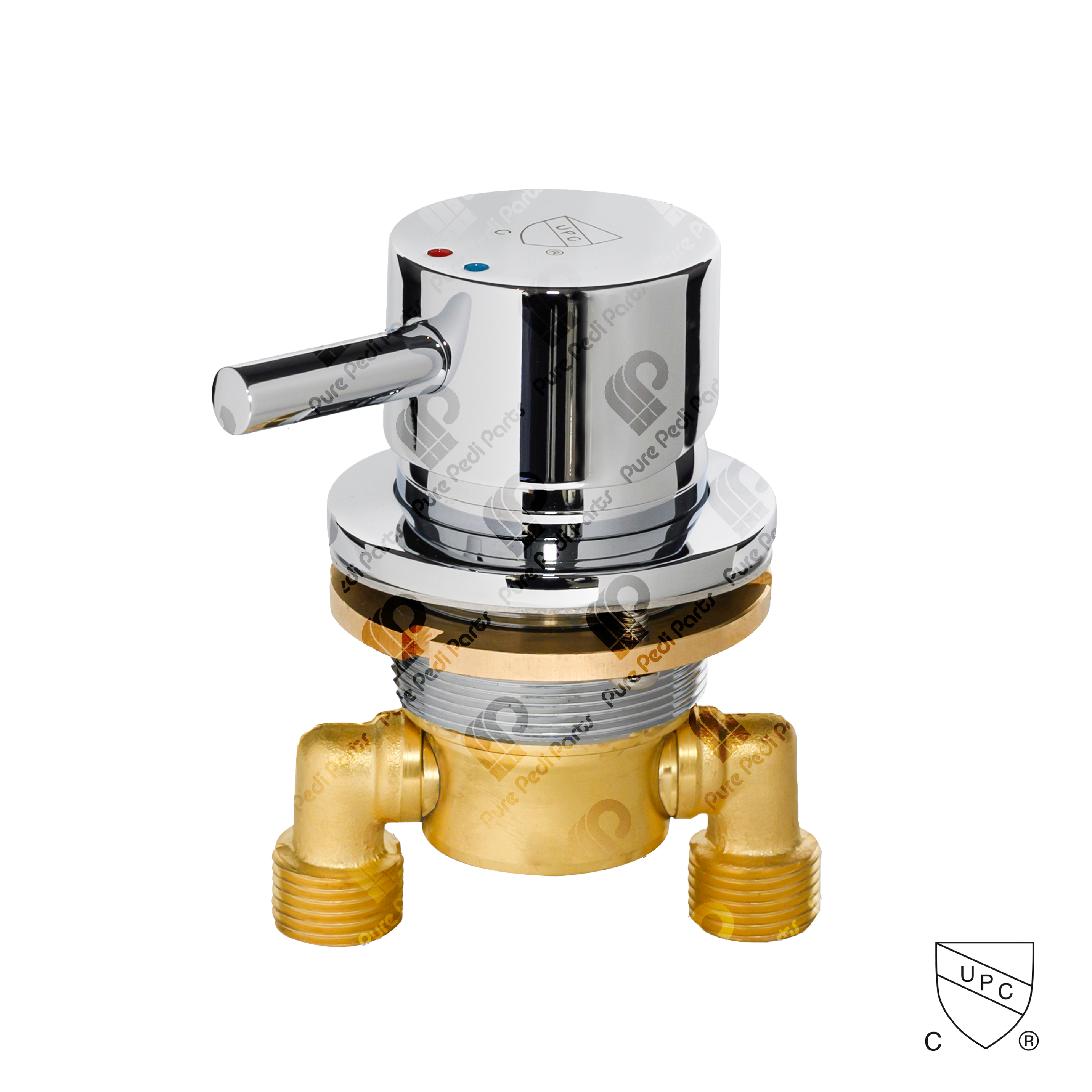 Whale Spa Single Lever Mixing Valve | Replacement Pedicure Spa Parts