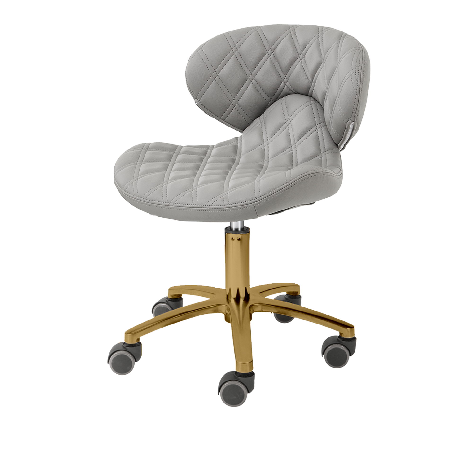 Lexi Pro - Double Diamond Gold Edition Pedicure Stool 1009L