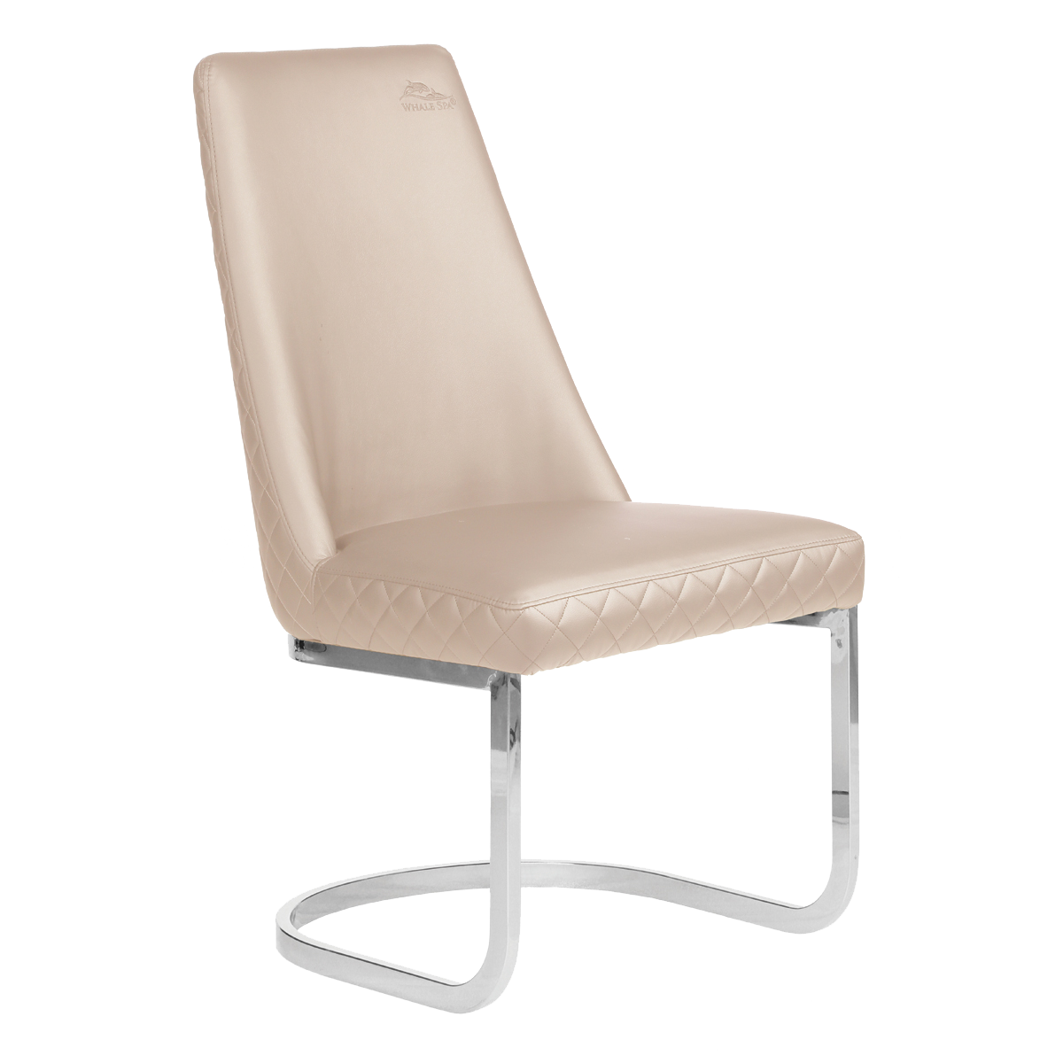 Whale Spa Khaki Customer Chair Diamond 8109 Nail Salon Customer Chair | Salon and Spa Furniture