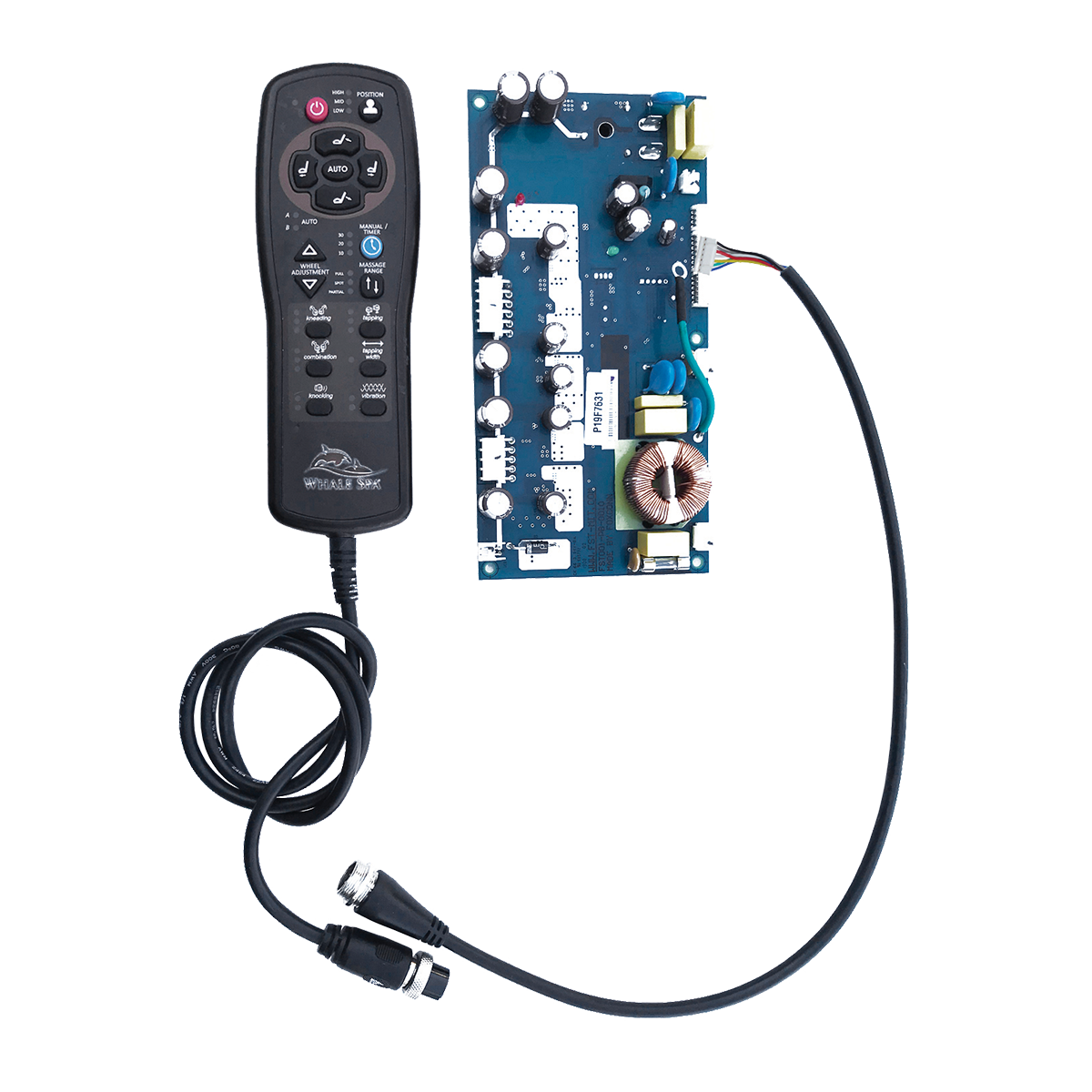 Whale Spa Caresst PCB to Remote Cable | Replacement Pedicure Chair Parts