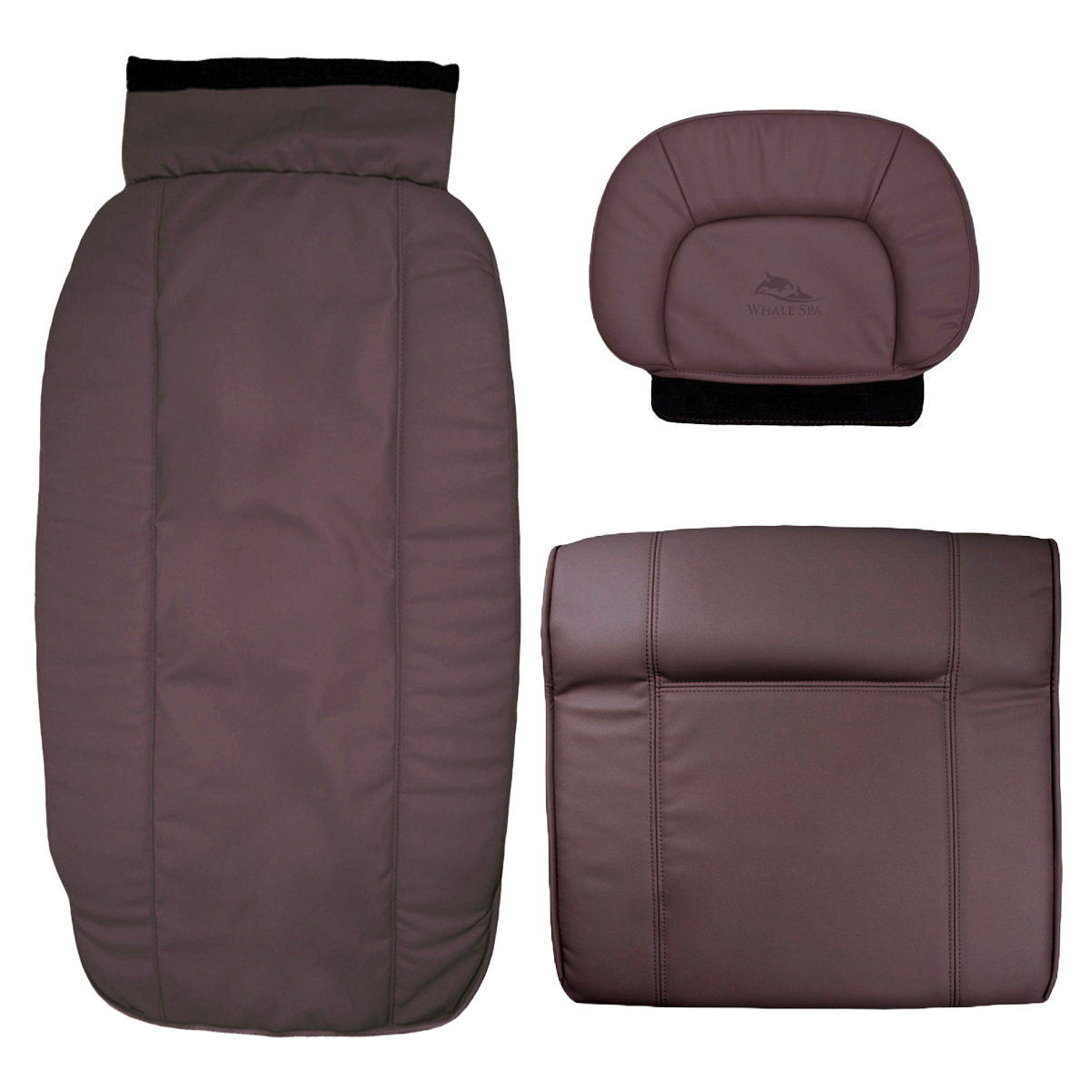 Chocolate PU Leather Replacement Set Caresst | Whale Spa Parts