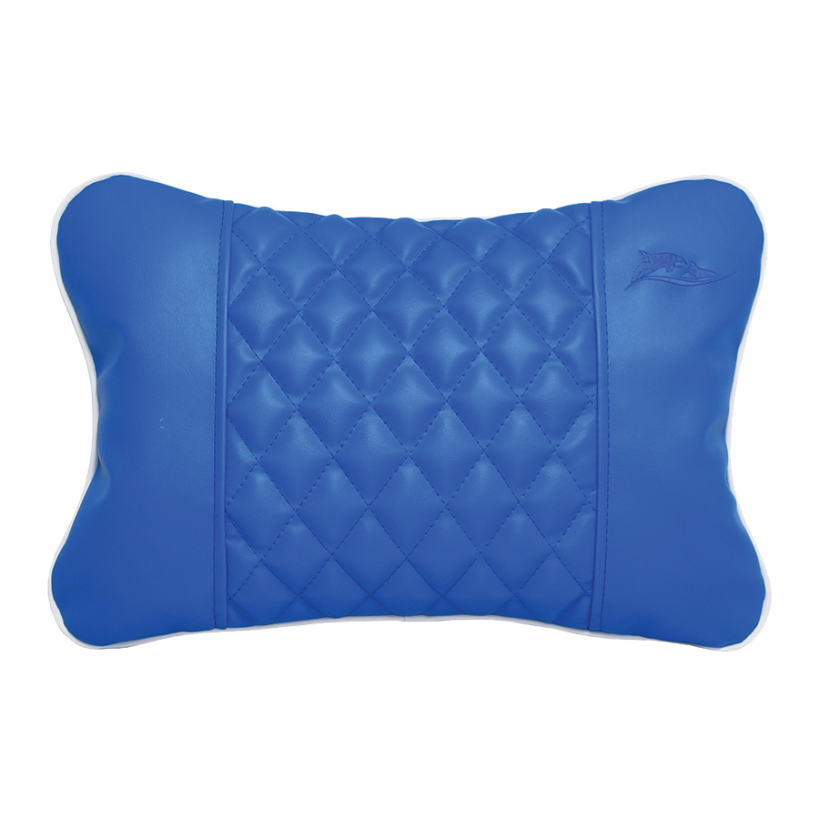 Whale Spa Blue Throw Pillow for Pedicure Chair | Salon and Spa Furniture