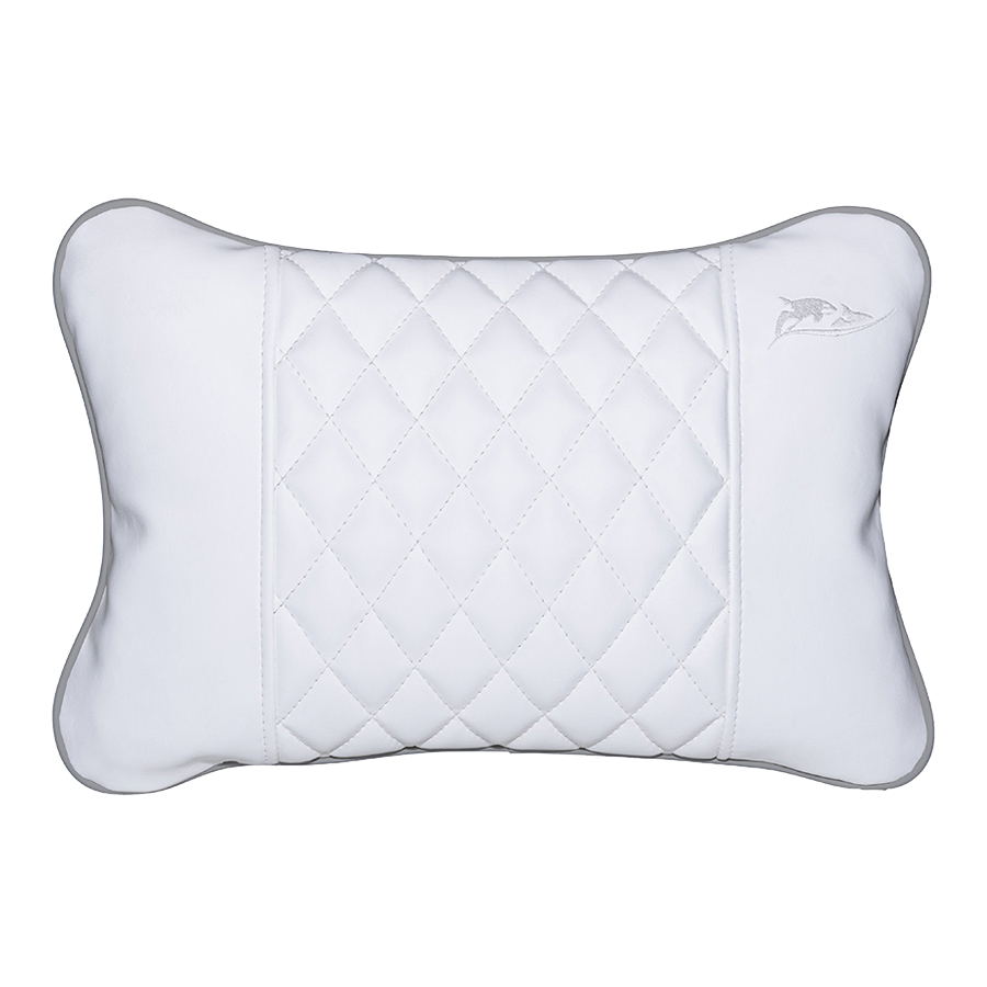 Whale Spa White Throw Pillow for Pedicure Chair | Salon and Spa Furniture