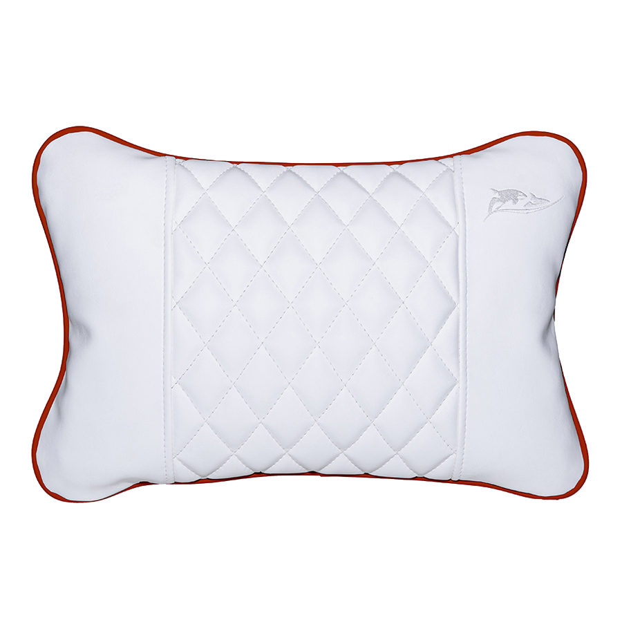 Whale Spa White Throw Pillow for Pedicure Chair | Salon and Spa Furniture