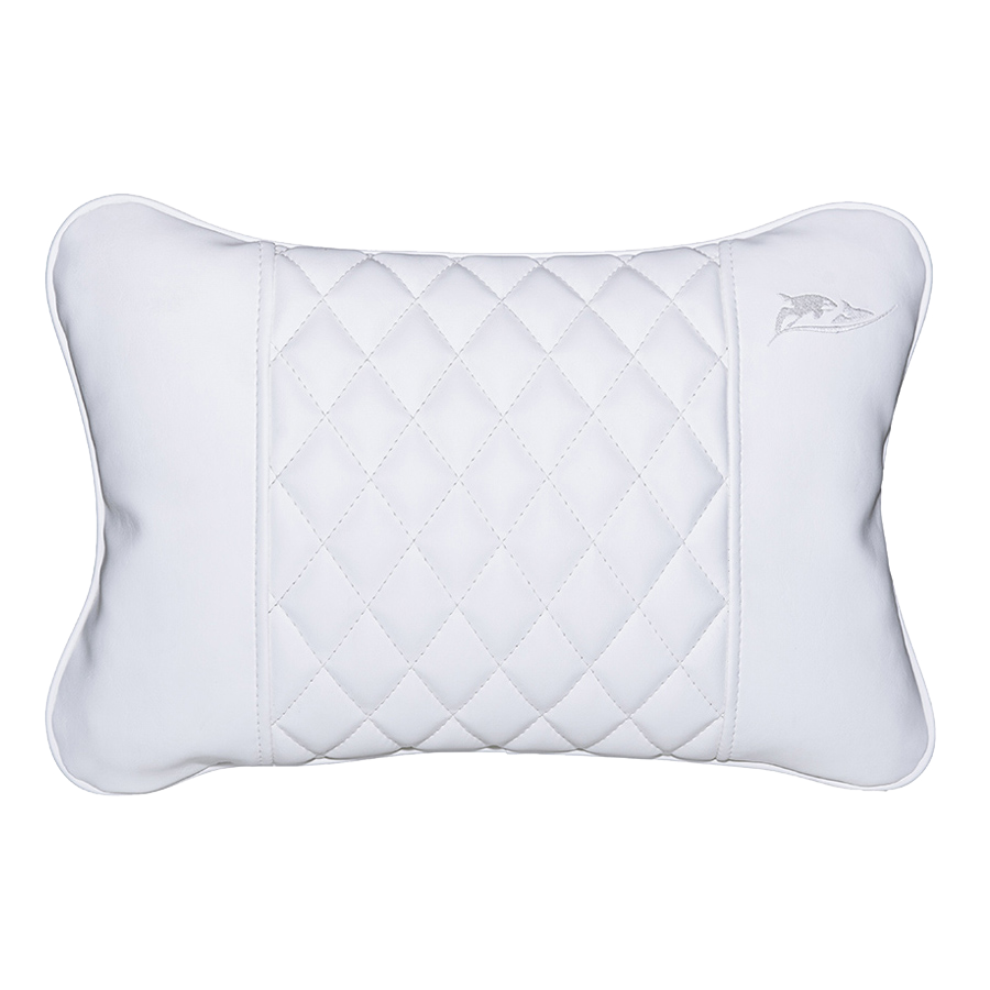 Whale Spa White Throw Pillow for Pedicure Chair | Salon and Spa Furniture