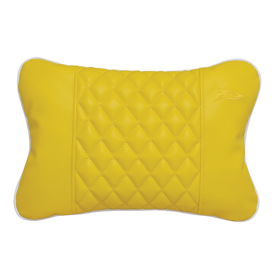 Whale Spa Yellow Throw Pillow for Pedicure Chair | Salon and Spa Furniture