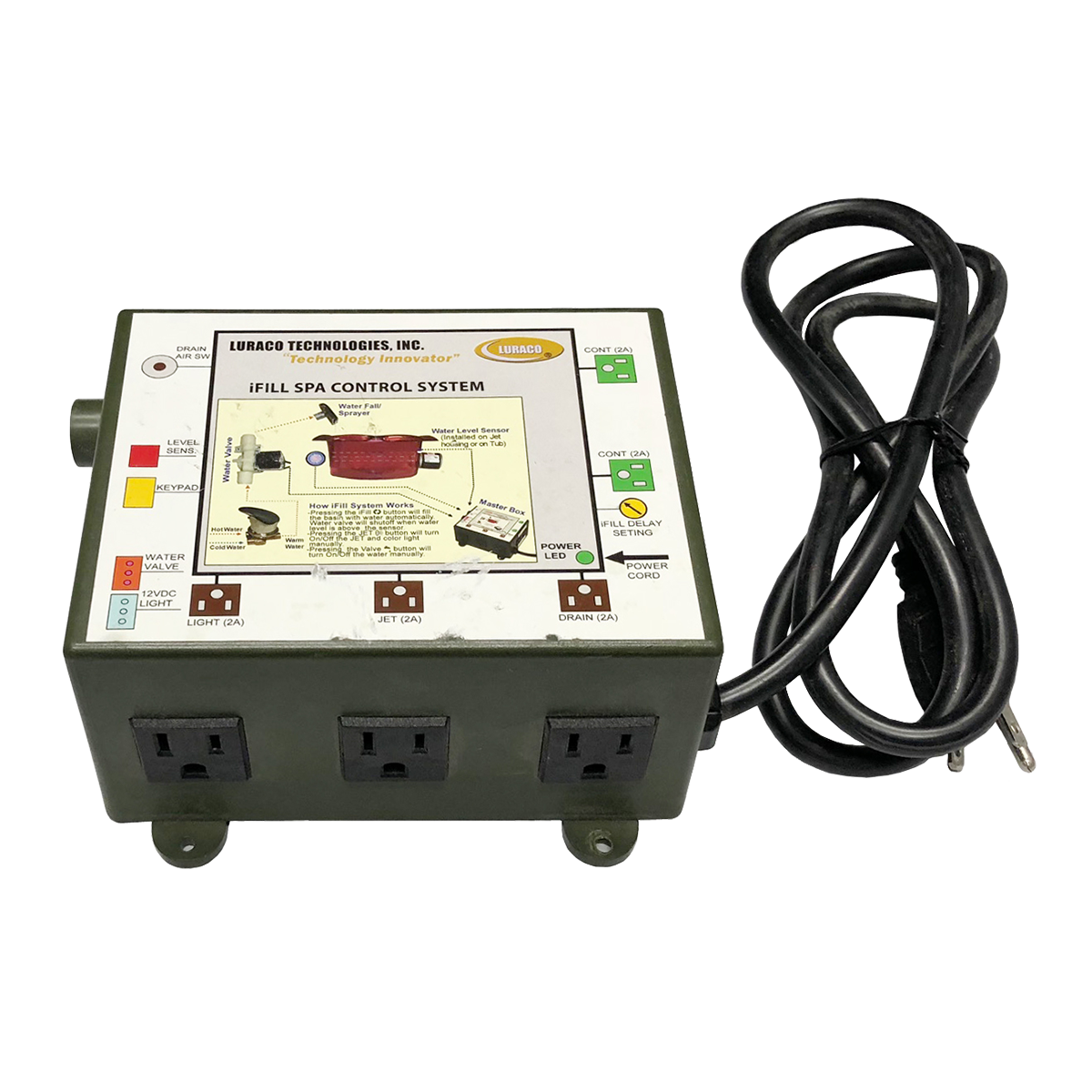 Whale Spa Control Box Auto Fill | Replacement Pedicure Spa Parts