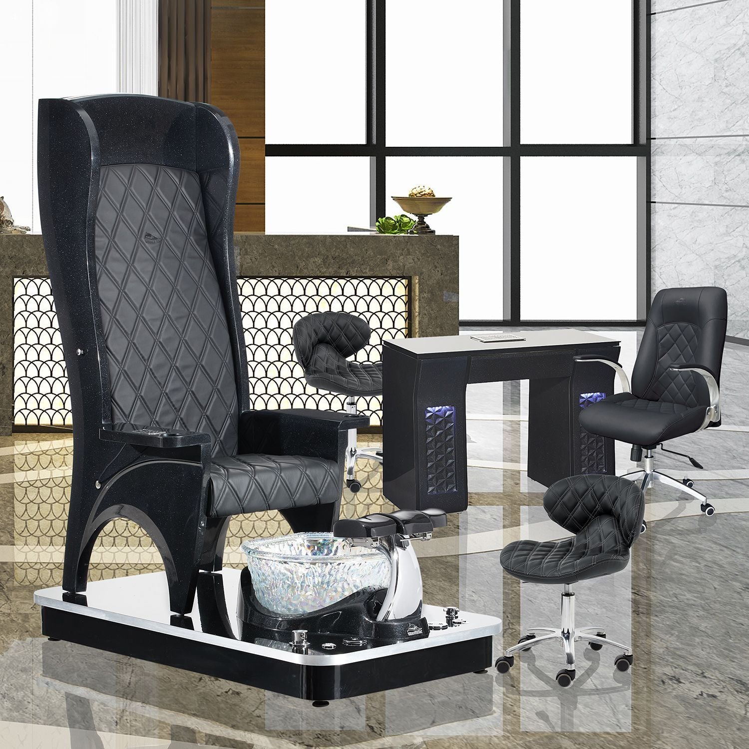 Monarch Pedicure Chair WS60i Package