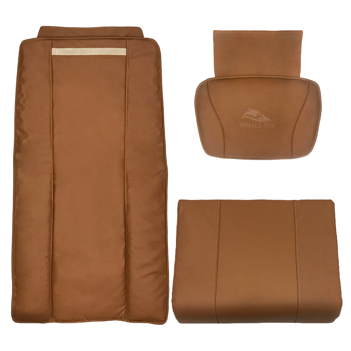 WHALE SPA RENALTA PU LEATHER SET CAPPACCINO
