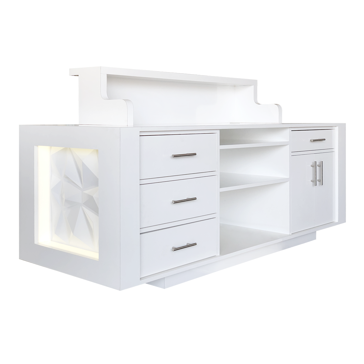 Facet LED Reception Desk