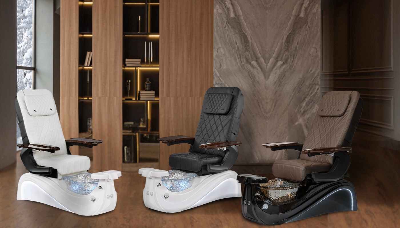 Introducing Two New Salon Essentials: The Victoria III Pedicure Chair and the Head Spa Shampoo Bed