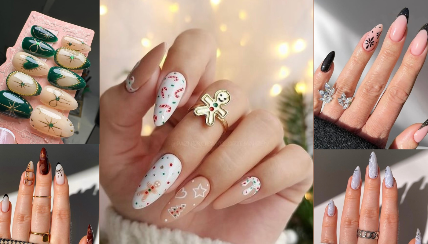 Trending Holiday Nail Designs to Sparkle This Winter