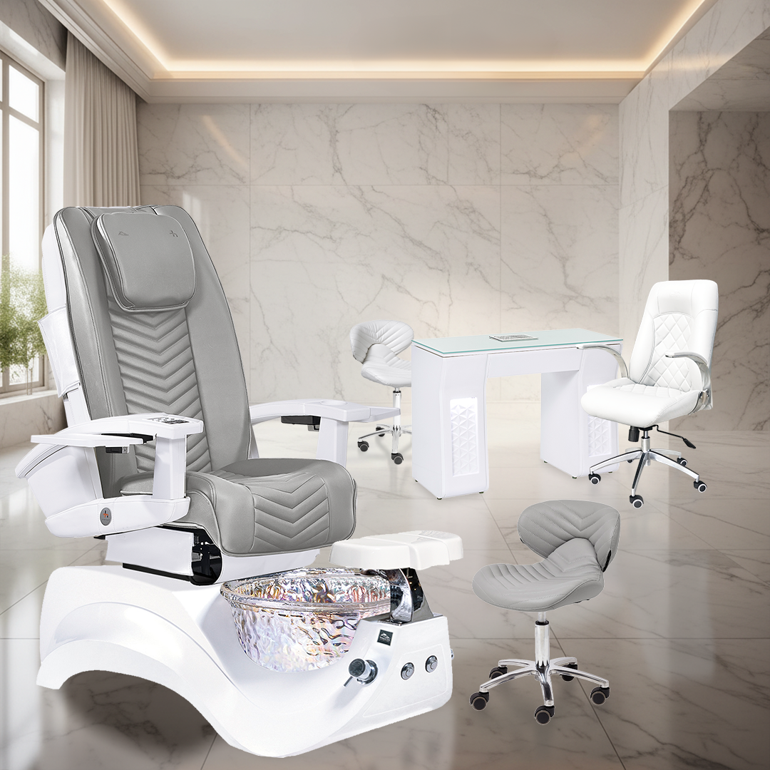 Alden Crystal Human Touch™ Pedicure Chair WS75i Package Alden Crystal Human Touch™ Pedicure Chair WS75i Package