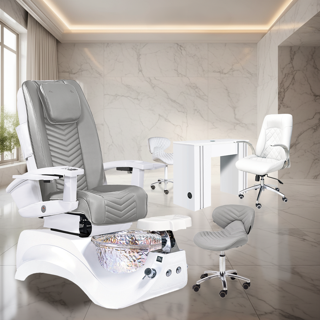 Alden Crystal Human Touch™ Pedicure Chair WS75i Package