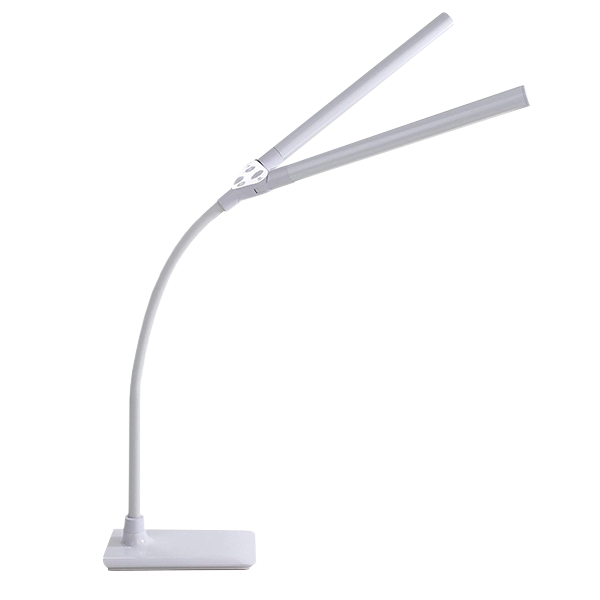 Whale Spa Double headed Daylight LED Light - UN1520 Table Lamp for Nail Salon and Spa | Salon Light