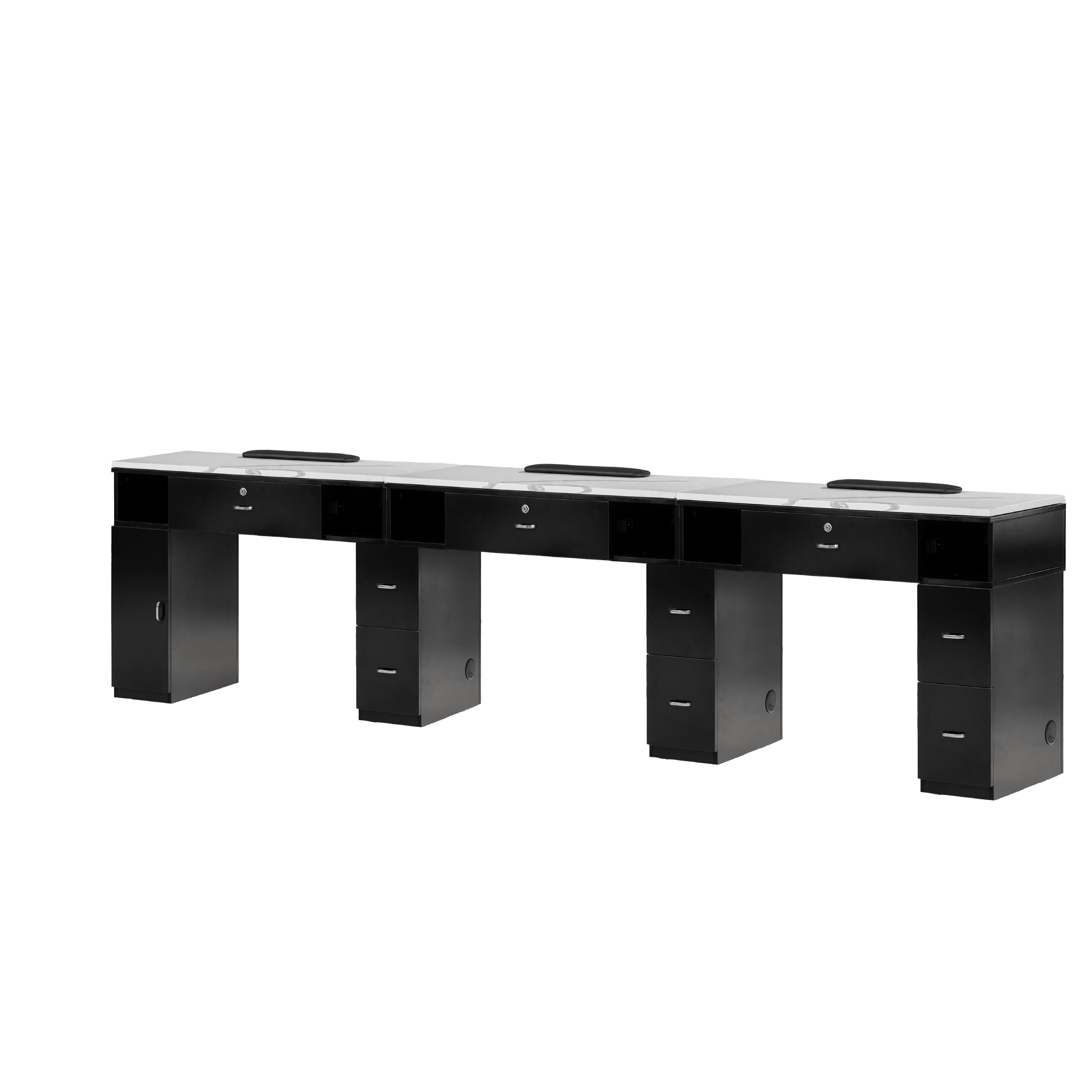 Mira Triple Manicure Table
