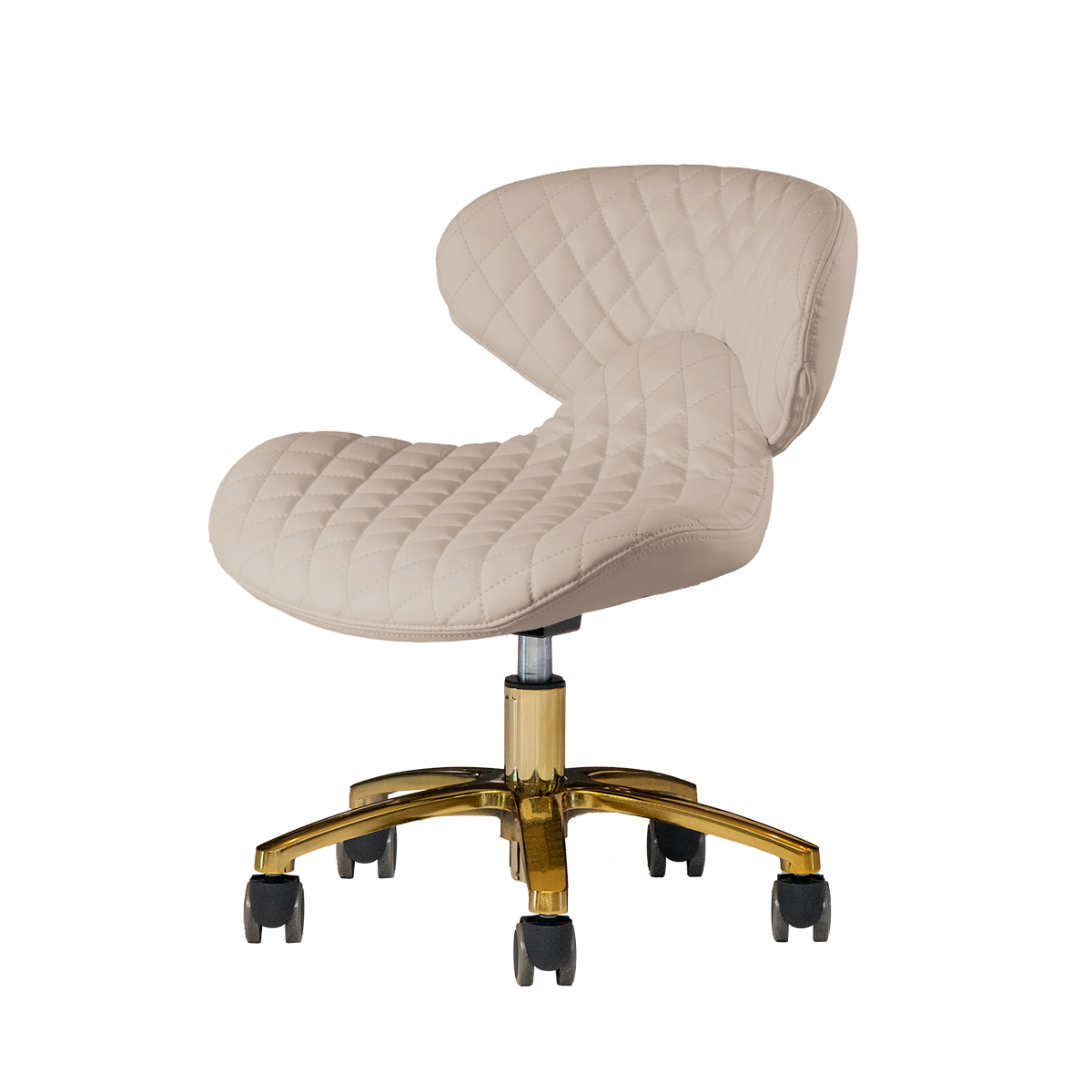 Lexi - Diamond Gold Edition Pedicure Stool 1001L