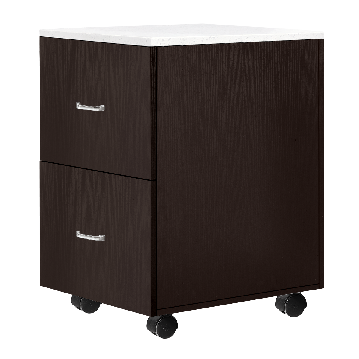 Pedicure Trolley with Quartz Top TR04 Chocolate