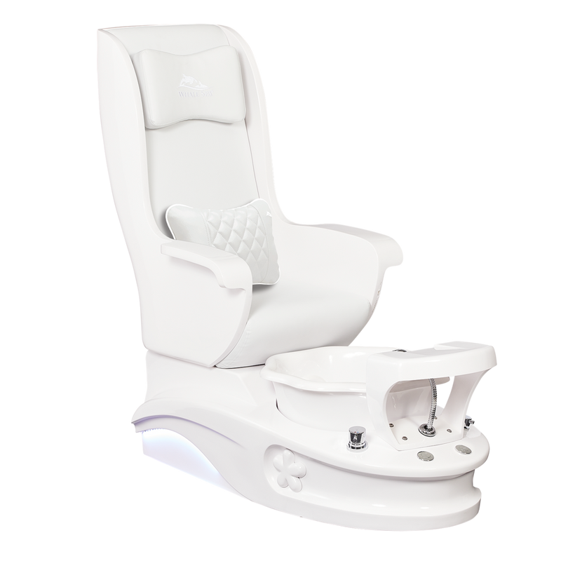 White best sale pedicure chair