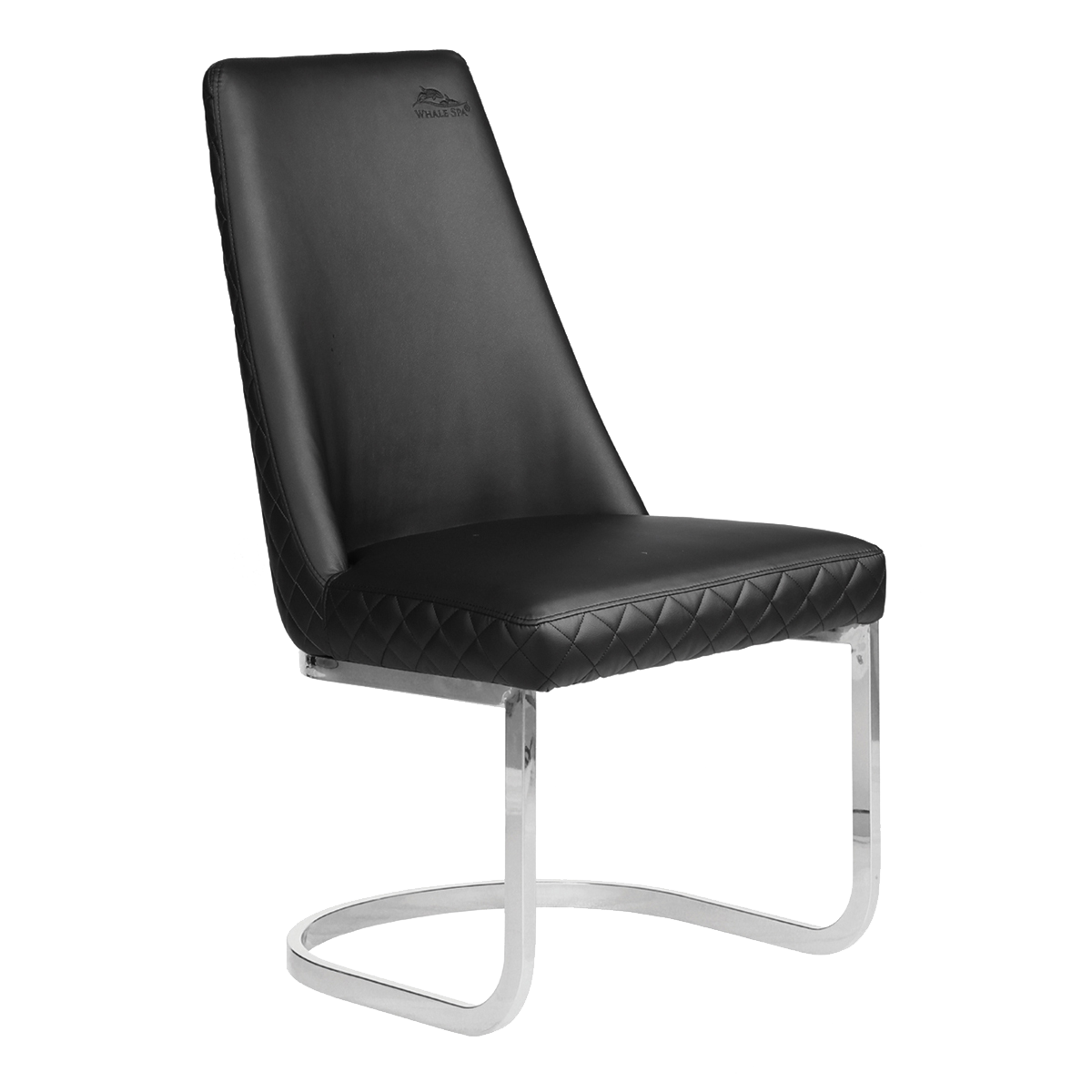 Whale Spa Black Customer Chair Diamond 8109 Nail Salon Customer Chair | Salon and Spa Furniture
