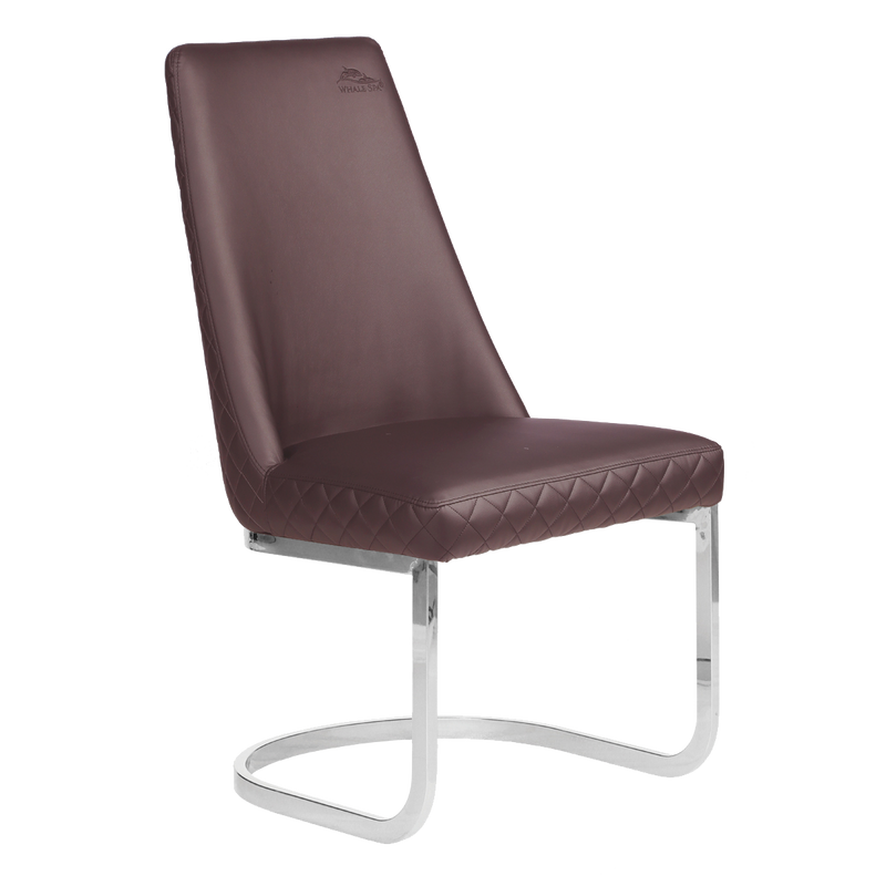 Whale Spa Chocolate Customer Chair Diamond 8109 Nail Salon Customer Chair | Salon and Spa Furniture