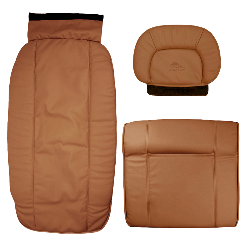 Cappuccino PU Leather Replacement Set Caresst | Whale Spa Parts
