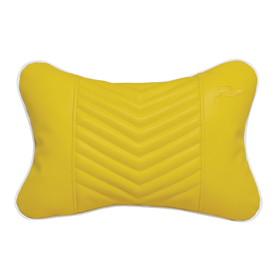 Whale Spa Yellow Throw Pillow for Pedicure Chair | Salon and Spa Furniture