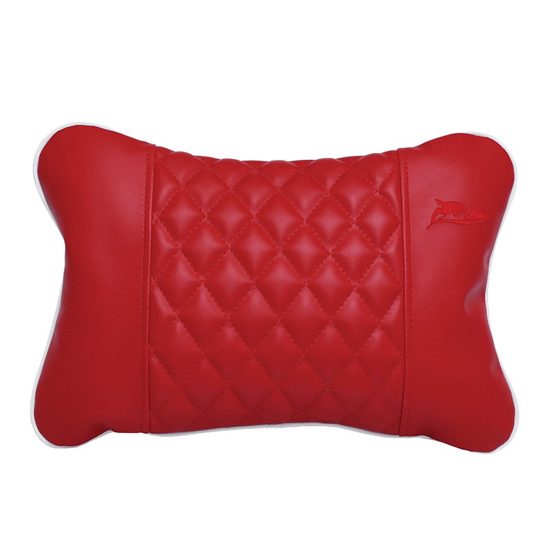 Whale Spa Red Throw Pillow for Pedicure Chair | Salon and Spa Furniture