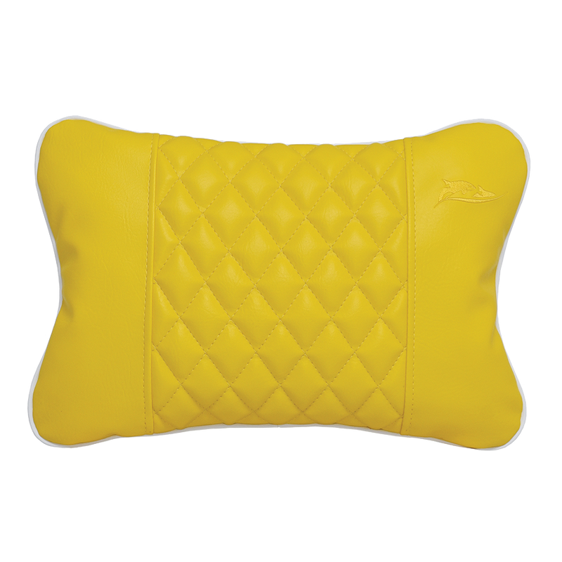 Whale Spa Yellow Throw Pillow for Pedicure Chair | Salon and Spa Furniture
