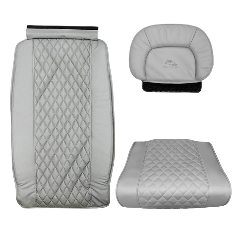 Gray Diamond PU Set Replacement Parts | Whalespa Leather