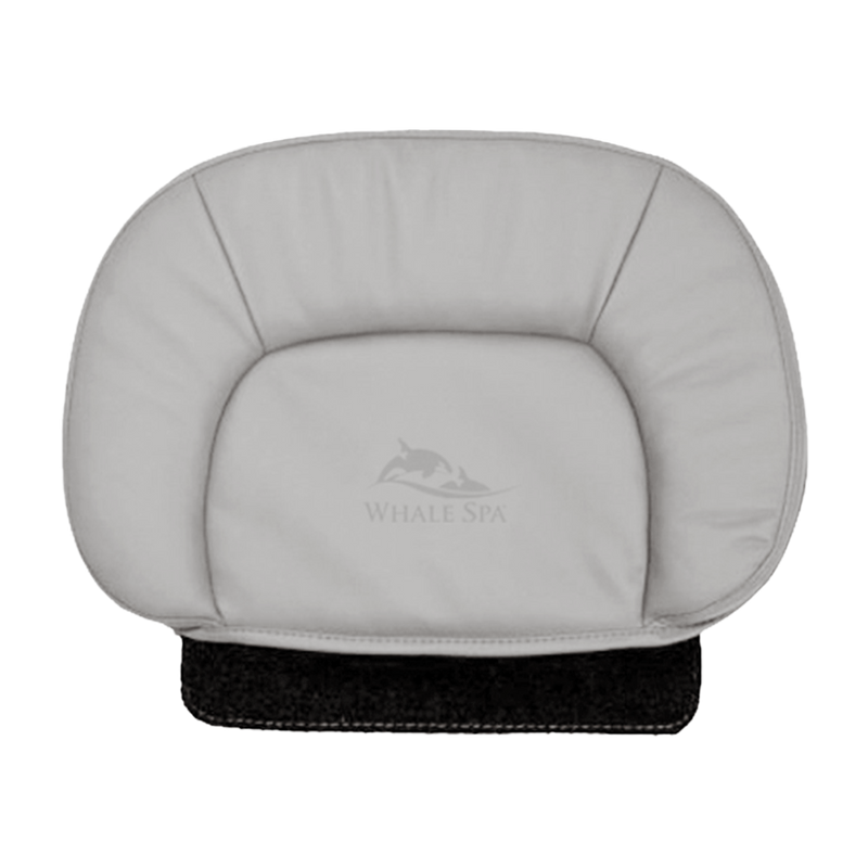 Whale Spa Black PU Head Pillow | Replacement Pedicure Chair Parts