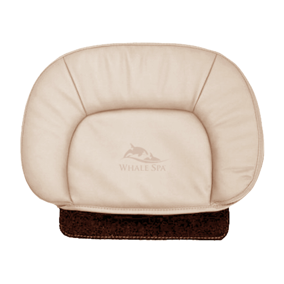 Whale Spa Black PU Head Pillow | Replacement Pedicure Chair Parts